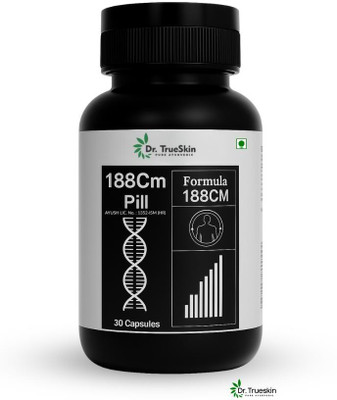 Dr.TrueSkin Formula 188 CM Capsules Ayurvedic Growth Power Pack(30 Capsules)