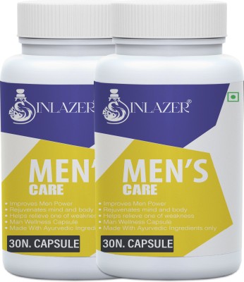 inlazer Men`s Care Organic Power Medicine For Men ` Realize Your Power` Effective Result(Pack of 2)