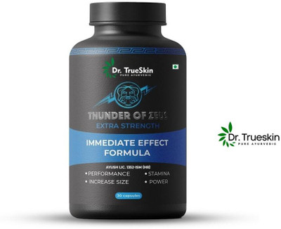 Dr.TrueSkin Thunder Of Zeus for energy rejuvenation(30 Capsules)