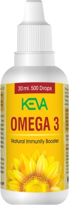 KEVA Omega 3 Drops for Natural Immunity Power