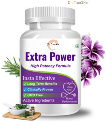 Dr.TrueSkin Extra Power Capsules With Invigorating Herbal Mix(30 Capsules)