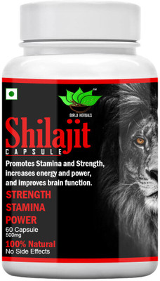 BIRJI HERBALS SHILAJIT CAPSULE 60 VEG CAPSULES(60 Capsules)