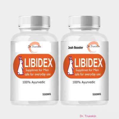 Dr.TrueSkin Libidex Capsules - Men's Wellness & Energy Enhancer 2PCS(Pack of 2, 30 Capsules)