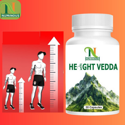 Numinous HEIGHT VEDDA , increase height & bone mass (30 capsule )(30 Capsules)