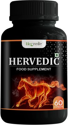 hervedic Horse Power Capsules For Men Increase Energy, Strength Promote Power