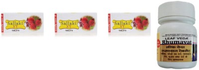 Gufic Sallaki XT Tablets for osteo arthritis With Leaf Rhumawat 20 Tab(Pack of 4)