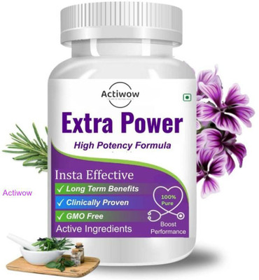 ACTIWOW Extra Power Capsules – Men’s Daily Power Fix(30 Capsules)