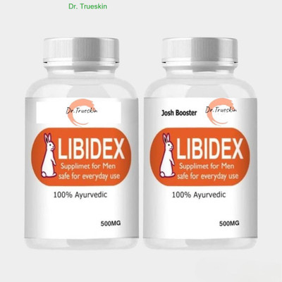 Dr.TrueSkin Libidex Capsules - Natural Boost for Men’s Vitality & Health 2PCS(Pack of 2, 30 Capsules)