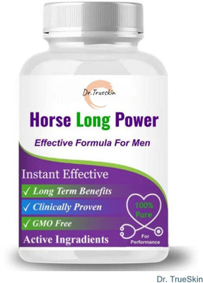 Dr.TrueSkin Horse Long Power Capsule & Oil For Men’s Life Force(30 Capsules)
