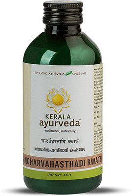 Kerala Ayurveda Gandharvahasthadi Kwath 200 Ml (3x200 Ml))(Pack of 3, 200 ml)