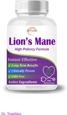 Dr.TrueSkin Lion's Mane Capsule Stay Active with Natural Energy A01(30 Capsules)