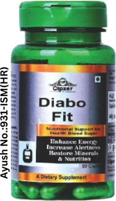 CIPZER Diabofit Capsule: Herbal Support for Managing Blood Glucose Levels(60 Capsules)