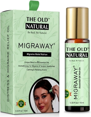 The Old Natural Migraway Roll on for instant relief from Migraine, Headache & Stress