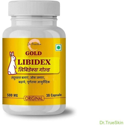 Dr.TrueSkin Libidex Gold Capsules Support Daily Use Wellness Rejuvenation(30 Capsules)