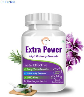 Dr.TrueSkin Extra Power Capsules For Strength & Stamina(30 Capsules)