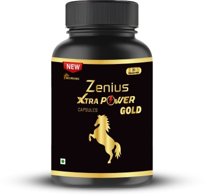 Zenius Xtra Power Gold for Men Strength, Vitality and Vigor With Morning Power