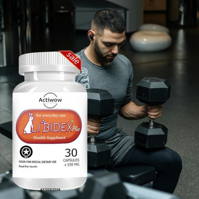 ACTIWOW Josh Booster Libidex - Original Forte Medicie For Men Approved By Erolabs A01(30 Capsules)