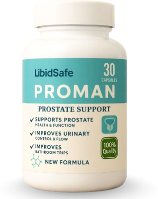 LibidSafe Proman Prostate Capsule for Gentle Relief Restore(30 Capsules)