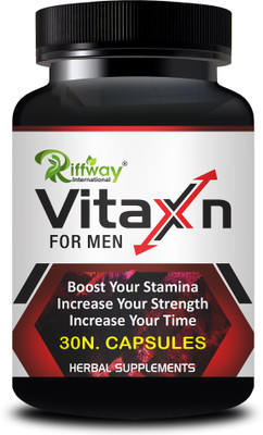 Riffway Vita XN _ Herbal Formula Stamina Capsule For Better Strength(30 Capsules)