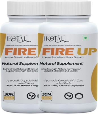 IKOTAL Fire Up Health Power Capsule For Men / Stay Active All Day / Effective Result(Pack of 2)