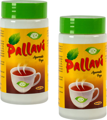 MEGHDOOT Ayurvedic Herbal Pallavi Peya Chai Powder with 100gm Pack of 2(Pack of 2, 0.2 kg)
