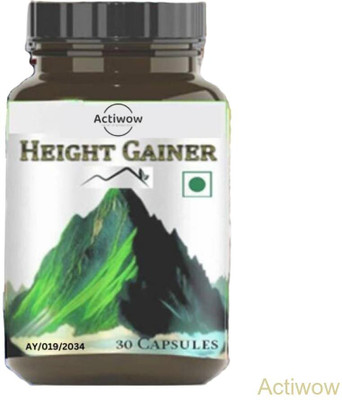ACTIWOW Height Gainer Capsules for Maximum Bone and Height Support(30 Capsules)