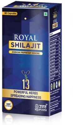 Max Ayurveda Royal Shilajit - 60 Capsules For Strength | Stamina | Energy & Power