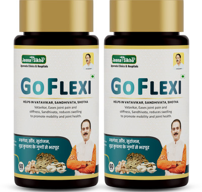 Jeena Sikho Go Flexi Tablets | Joint Pain & Bone Health Support(Pack of 2, 60 g)