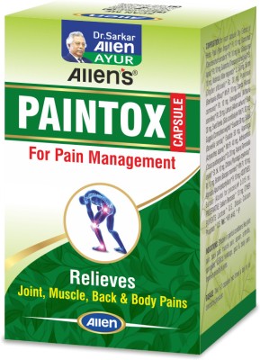 Allen's Paintox 60 Capsules -Effective in Joint & Muscle Pain(Pack of 2)