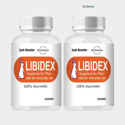 ACTIWOW Libidex Capsules - 30-Day Natural Energy & Vitality Solution(Pack of 2, 60 Capsules)