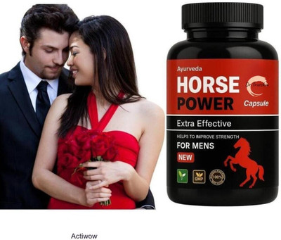 Dr.TrueSkin Horse Power Capsules Hardness Stimulant Daily Use Boost D59(30 Capsules)