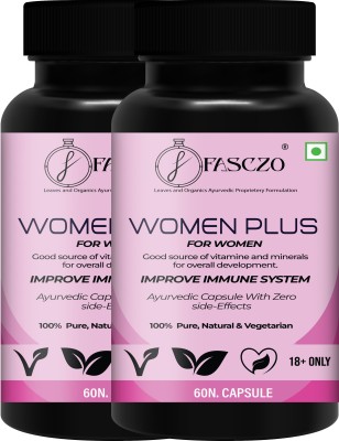 Fasczo Plus Health Immunity Power Capsule For Women _ Provides Non Stop Energy(Pack of 2)