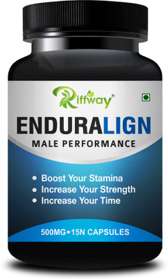 Riffway Enduralign _ Herbal Formula Stamina Capsule For Better Strength(15 Capsules)