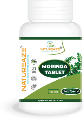 Nature Aze Moringa Tablets Capsules | Immunity & Energy Booster(Pack of 2, 240 Tablets)