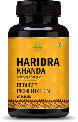 Healthy Nutrition Haridra Khanda Anti Pigmentation Tablets for Skin, Remove Tan, Dark Spots