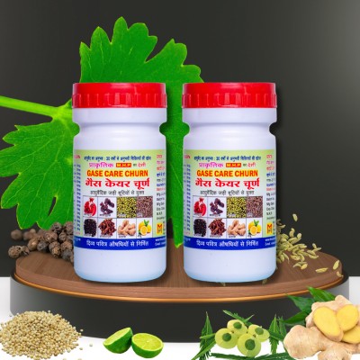 Dr. Madan Herbal Pharma Gas c are churan for indigestion pain pack of 2(Pack of 2)