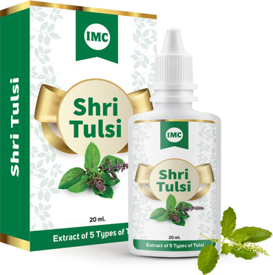 IMC Shri Tulsi | Enriched with Shyam, Van, Rama, Nimbu & Shwet Sursavishnu Tulsi(20 ml)