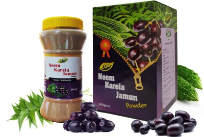 Ekjot Neem Karela Jamun Powder - For Maintaining Blood Sugar Levels(200 g)