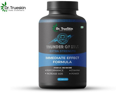 Dr.TrueSkin Thunder Of Zeus with natural stamina recovery(30 Capsules)
