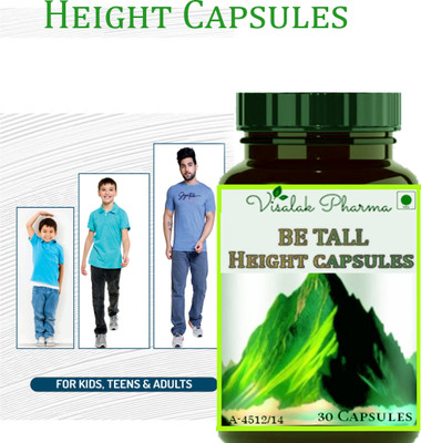 visalak pharma Be Tall Ayurvedic tab-lets 30 Caps pack of 1(30 Capsules)