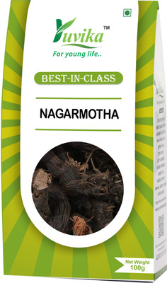 yuvika Nagarmotha - Cyperus Rotundus Rhizome - Nut Sedge Root(100 g)