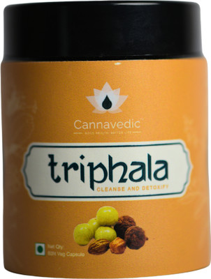 Cannavedic Triphala Extract Capsules(60 Capsules)