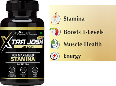 visalak pharma Xtra Josh Capsules For Men Boost Immunity(30 Capsules)