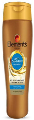 Elements Anti Dandruff Shampoo (Pack Of 2 )-400 ML Anti Dandruff Shampoo 2 PCS(Pack of 2, 400 ml)