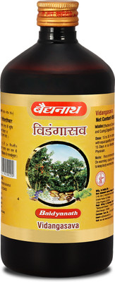 Baidyanath Vidangasava Helps in Intestinal Worms 450 ml.(450 ml)