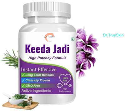 Dr.TrueSkin Keeda Jadi Capsule For Men Stimulant Energy Daily Use(30 Capsules)