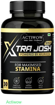 ACTIWOW Xtra Josh Gold Capsules - Wellness for the Warrior(30 Capsules)