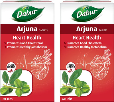Dabur Heart Health(Pack of 2, 60 Tablets)