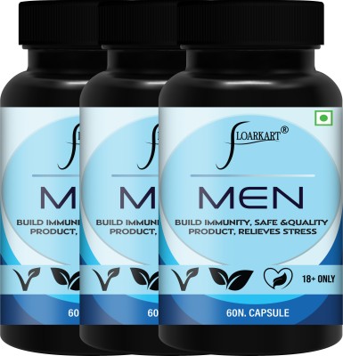 Floarkart Men Wellness Power Capsule For Men | Realize Your Power | Stress Reliefe(Pack of 3)