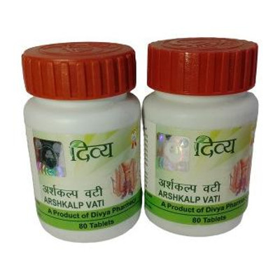 DIVYA PHARMACY ARSHKALP VATI(Pack of 2, 80)